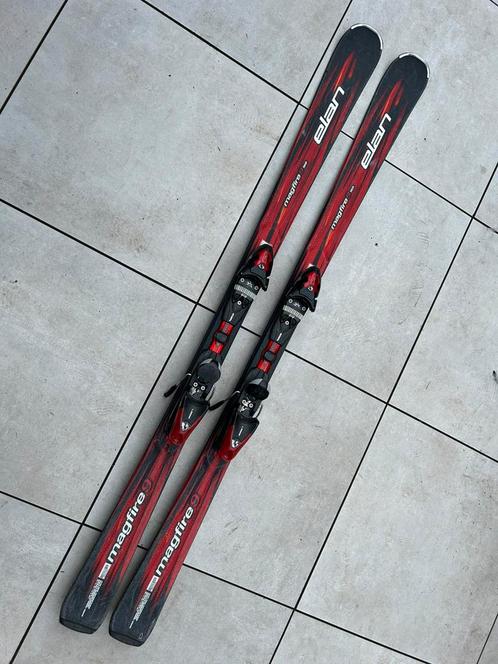 Magfire 9 Elan 168 ski’s met Fusion bindingen., Sport en Fitness, Skiën en Langlaufen, Gebruikt, Ski's, Skiën, Overige merken