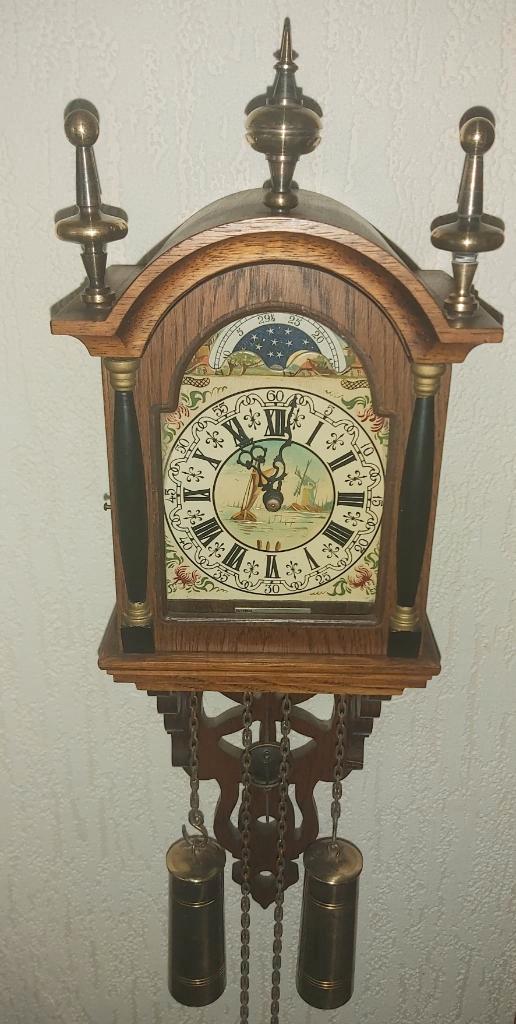 schipper  warmink  schippertje wandklokje  klok, Antiek en Kunst, Antiek | Klokken, Ophalen of Verzenden