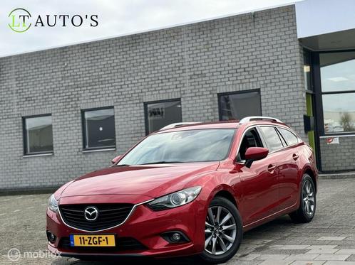 Mazda 6 Sportbreak 2.0 TS+ Lease Pack|Xenon Navi Cruise NAP, Auto's, Mazda, Bedrijf, Te koop, 6 sportbreak, ABS, Airbags, Airconditioning