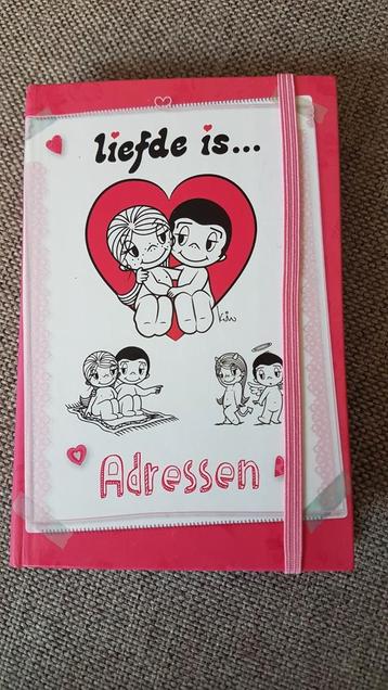 Adresboekje Liefde is.... beschikbaar voor biedingen