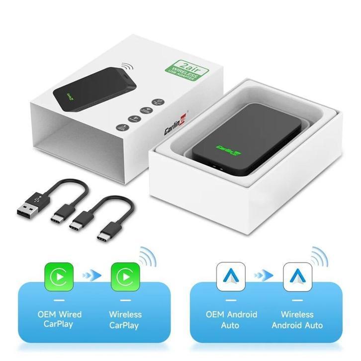 Carlinkit 5.0 Draadloze Carplay, Auto diversen, Auto-accessoires, Nieuw, Ophalen of Verzenden