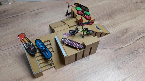 Lapcrash Finger Skateboard Park - ZGAN, Kinderen en Baby's, Speelgoed | Overig, Zo goed als nieuw, Jongen of Meisje, Ophalen of Verzenden