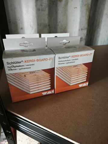 Schlüter Kerdi Board ZT Rozetten Verzinkt (400stuks) beschikbaar voor biedingen