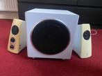 Logitech speakers Z523, Computers en Software, Pc speakers, Ophalen of Verzenden, Gebruikt, Audiokanaal 2.1, Logitech