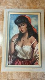 De zigeunerin van Torino, Antiek en Kunst, Ophalen of Verzenden