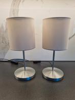 Ikea Ingared tafellampjes beige 30cm, Huis en Inrichting, Lampen | Tafellampen, Minder dan 50 cm, Nachtkastje lamp, Ophalen of Verzenden