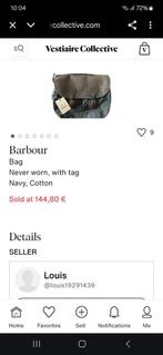 Barbour Schoudertas Nieuw met Label, Sieraden, Tassen en Uiterlijk, Tassen | Damestassen, Ophalen of Verzenden, Nieuw, Bruin, Schoudertasje