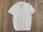 Zara polo korte mouw wit beige L/50, Wit, Zo goed als nieuw, Zara Man, Verzenden