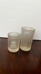 2 shotglazen van jagermeister, Verzamelen, Glas en Borrelglaasjes, Ophalen of Verzenden, Gebruikt, Borrel- of Shotglas