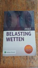 Belastingwetten - pocketeditie 2022, Ophalen of Verzenden, Nieuw, Wolters Kluwer