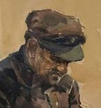 Theodorus F. A. Funke Küpper - Portret van een zittende man, Antiek en Kunst, Ophalen of Verzenden