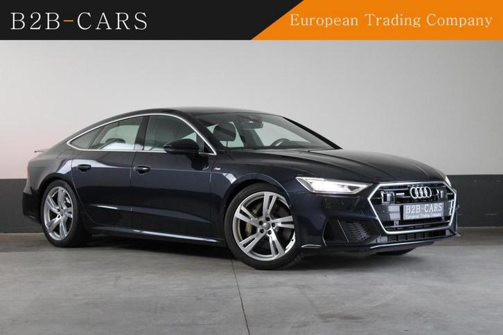 Audi A7 Sportback 55 TFSI Quattro Sline 2x S-line - B&O - Le, Auto's, Audi, Bedrijf, Te koop, A7, 4x4, ABS, Achteruitrijcamera