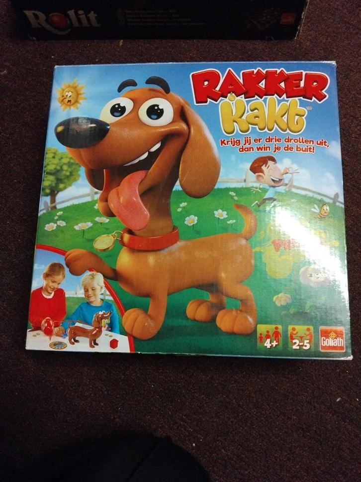 Rakker Kakt - Leuk Kinderspel, Hobby en Vrije tijd, Gezelschapsspellen | Bordspellen, Zo goed als nieuw, Drie of vier spelers