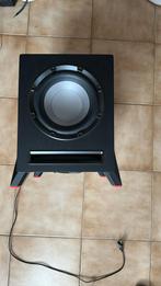 Teufel subwoofer T 1108/1 SW draadloos, Audio, Tv en Foto, Luidsprekers, Ophalen, Zo goed als nieuw, 120 watt of meer, Subwoofer