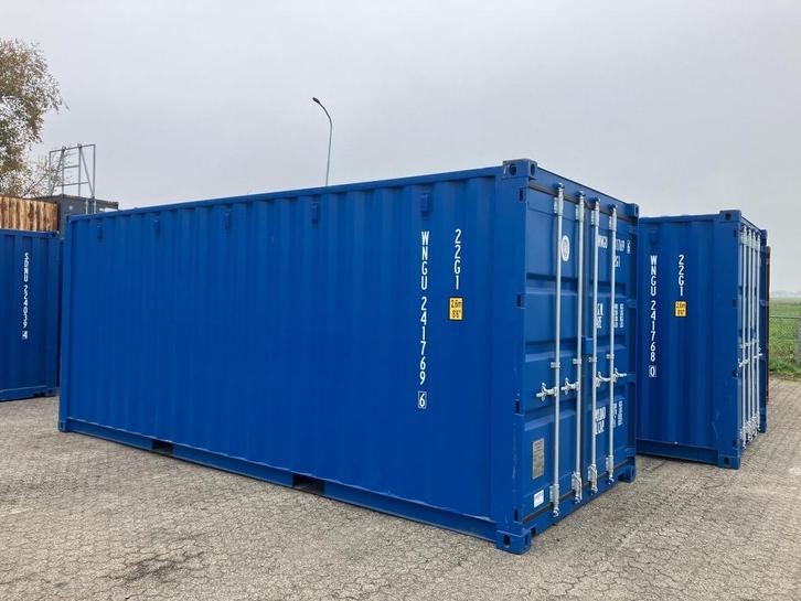 ACTIE! 20 FT zeecontainer opslagcontainer NIEUW € 1750,00, Zakelijke goederen, Machines en Bouw | Keten en Containers, Ophalen of Verzenden