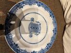 Delfts Blauw Bord Amsterdam, Antiek en Kunst, Ophalen