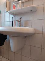 2x Sphinx complete wastafelset, mat wit, Ophalen, Zo goed als nieuw, Wastafel
