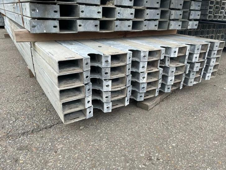 Kokerprofielen 100x50x3mm | Lengte: 3500 mm, Doe-het-zelf en Verbouw, Metalen, Gebruikt, IJzer, Ophalen of Verzenden
