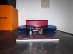 Cartier bril met blauwe glazen en gouden details, Overige merken, Blauw, Ophalen of Verzenden, Zo goed als nieuw