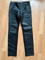 Gestuz mooie zwarte lamsleren broek mt 36 ZGAN, Zwart, Ophalen of Verzenden, Zo goed als nieuw, Gestuz