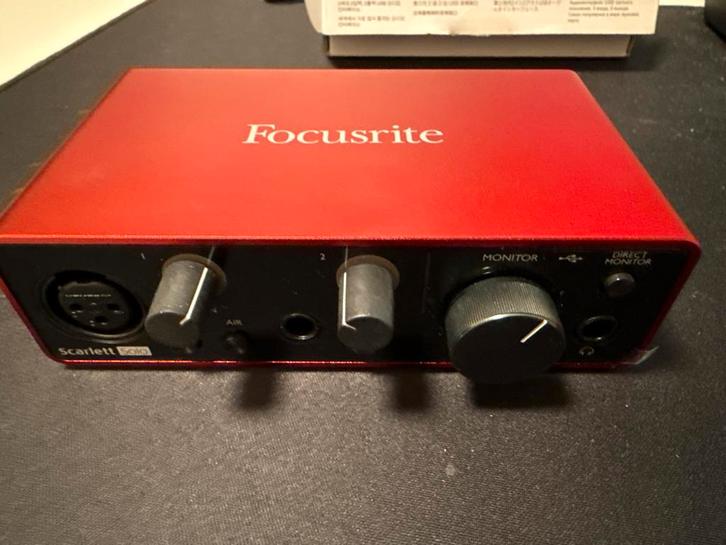 Focusrite Scalett Solo 3rd gen, Computers en Software, Geluidskaarten, Zo goed als nieuw, Extern, Ophalen of Verzenden