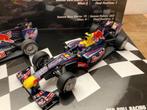 ✅ Sebastian Vettel + Mark Webber 2010 Dubbelset 1:43 RedBull, Ophalen of Verzenden, Nieuw, Formule 1