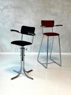 Gispen Fana werkstoelen atelier kruk stoel werkkruk prijs ps, Ophalen, Gebruikt, NL, 60 tot 90 cm