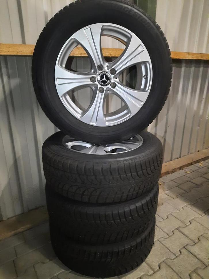 ZGAN 18 inch velgen 5×112 ORIGINELE MERCEDES GLC WINTERSETJE, Auto-onderdelen, Banden en Velgen, Banden en Velgen, Winterbanden