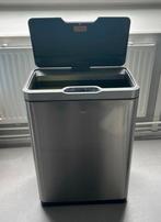 EKO Prullenbak, Gebruikt, 40 liter of meer, Ophalen of Verzenden, Rvs