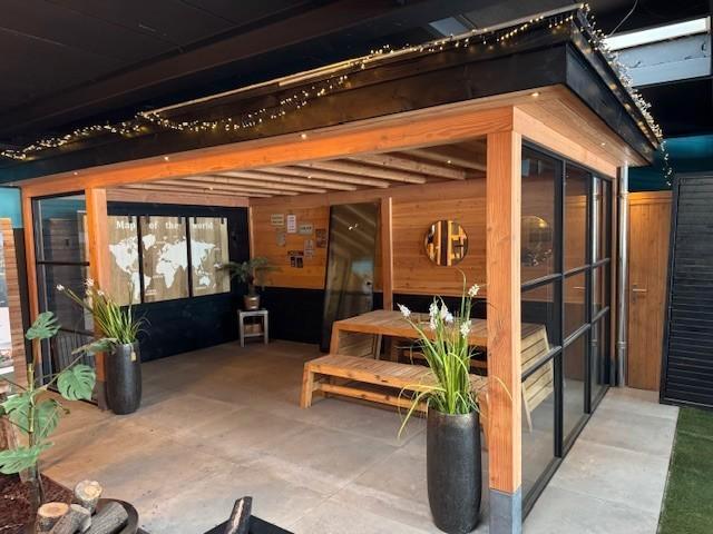 Luxe Douglas Tuinkamer / Overkapping, Tuin en Terras, Overkappingen, Nieuw, Veranda, Ophalen