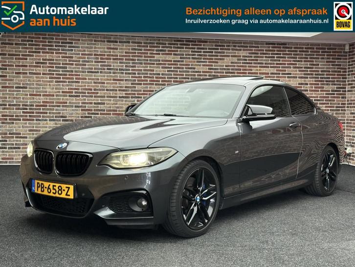 BMW 2-serie Coupé 230i High Executive M-sport| Sfeer| CarPl, Auto's, BMW, Bedrijf, Te koop, 2-Serie, ABS, Airbags, Airconditioning
