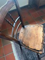 Antieke stoelen eethoek eetkamer met houtsnijwerk, Antiek en Kunst, Antiek | Meubels | Stoelen en Banken, Ophalen of Verzenden