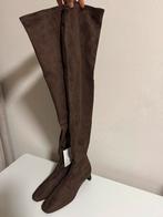 Bruine over de knie / overknee laarzen van H&M - maat 38, Kleding | Dames, Schoenen, Hoge laarzen, Bruin, Nieuw, Ophalen of Verzenden
