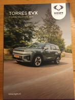2024 brochures/folders KGM Torres EVM + Hyundai Staria, Ophalen of Verzenden, Zo goed als nieuw, Overige merken