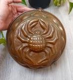 antieke grote rood koperen taartvorm, Verzenden