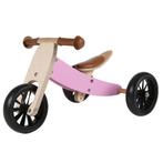 Smart bike 4in1 retro pink loopfiets driewieler, Kinderen en Baby's, Speelgoed | Buiten | Voertuigen en Loopfietsen, Nieuw, Ophalen of Verzenden