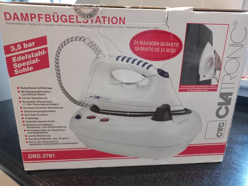 Stoomstrijkijzer Nieuw!, Ophalen of Verzenden, Nieuw, Strijkijzer met snoer