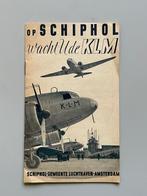 Brochure KLM Schiphol ca. 1935, Verzamelen, Ophalen of Verzenden, Gebruikt, Overige typen