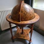 Italiaanse bar globe / wereldbol bar / drankkast, Huis en Inrichting, Woonaccessoires | Wereldbollen, Ophalen, Gebruikt