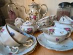 Servies 12 persoons groot bloemdecor bloemetjes, Antiek en Kunst, Antiek | Servies compleet, Ophalen of Verzenden