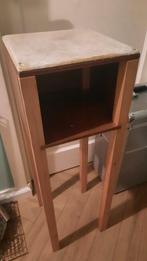 Tafeltje met opbergvakje GRATIS, Ophalen, Overige materialen, Minder dan 150 cm, Minder dan 100 cm