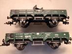 fleischmann wagons bij kraan, Hobby en Vrije tijd, Modeltreinen | H0, Gebruikt, Gelijkstroom, Fleischmann, Wagon