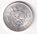 1 Gulden 1965 Prachtig  Mooi, Postzegels en Munten, Munten | Nederland, 1 gulden, Koningin Juliana, Verzenden, Zilver