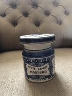 Delfts blauw mosterdpotje , ook nog peper en kruidnagel, Antiek en Kunst, Ophalen of Verzenden
