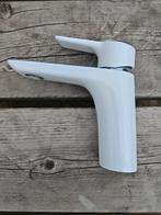 2 wastafelkranen chroom wit, Doe-het-zelf en Verbouw, Sanitair, Ophalen of Verzenden, Nieuw, Chroom, Wastafel