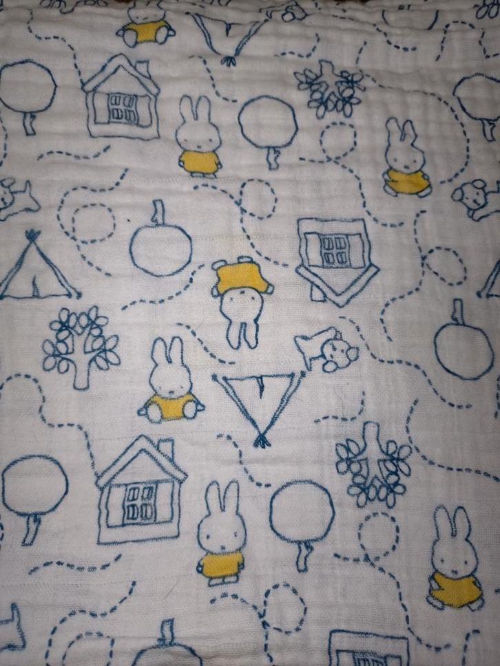 Nijntje miffy hydrofiel doek 120 x 120, Kinderen en Baby's, Badjes en Verzorging, Gebruikt, Overige typen, Nijntje, Ophalen of Verzenden