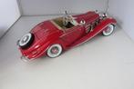 Mercedes 500K special roadster 1936 1;18, Ophalen of Verzenden, Zo goed als nieuw, Auto, Bburago