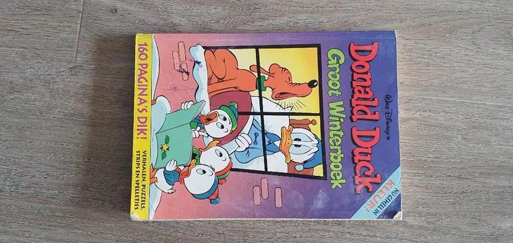 Donald Duck groot winterboek 1993, Boeken, Stripboeken, Gelezen, Eén stripboek, Ophalen of Verzenden