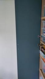 Pax deuren 226x50. Hoogglans blauw/groen., Ophalen, 200 cm of meer, 50 tot 100 cm, Zo goed als nieuw