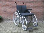 Excel G3 light aluminium rolstoel 53cm met massieve banden, Ophalen of Verzenden, Inklapbaar, Zo goed als nieuw, Duwrolstoel